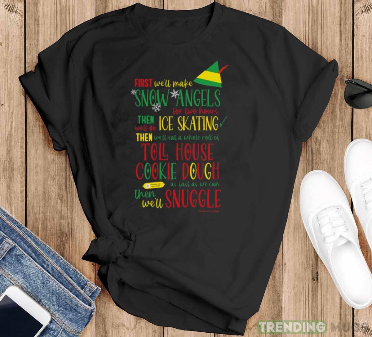 Buddy The Elf’s To Do List Elf Christmas shirt - Black T-Shirt Buddy The Elf’s To Do List Elf Christmas shirt - Black T-Shirt