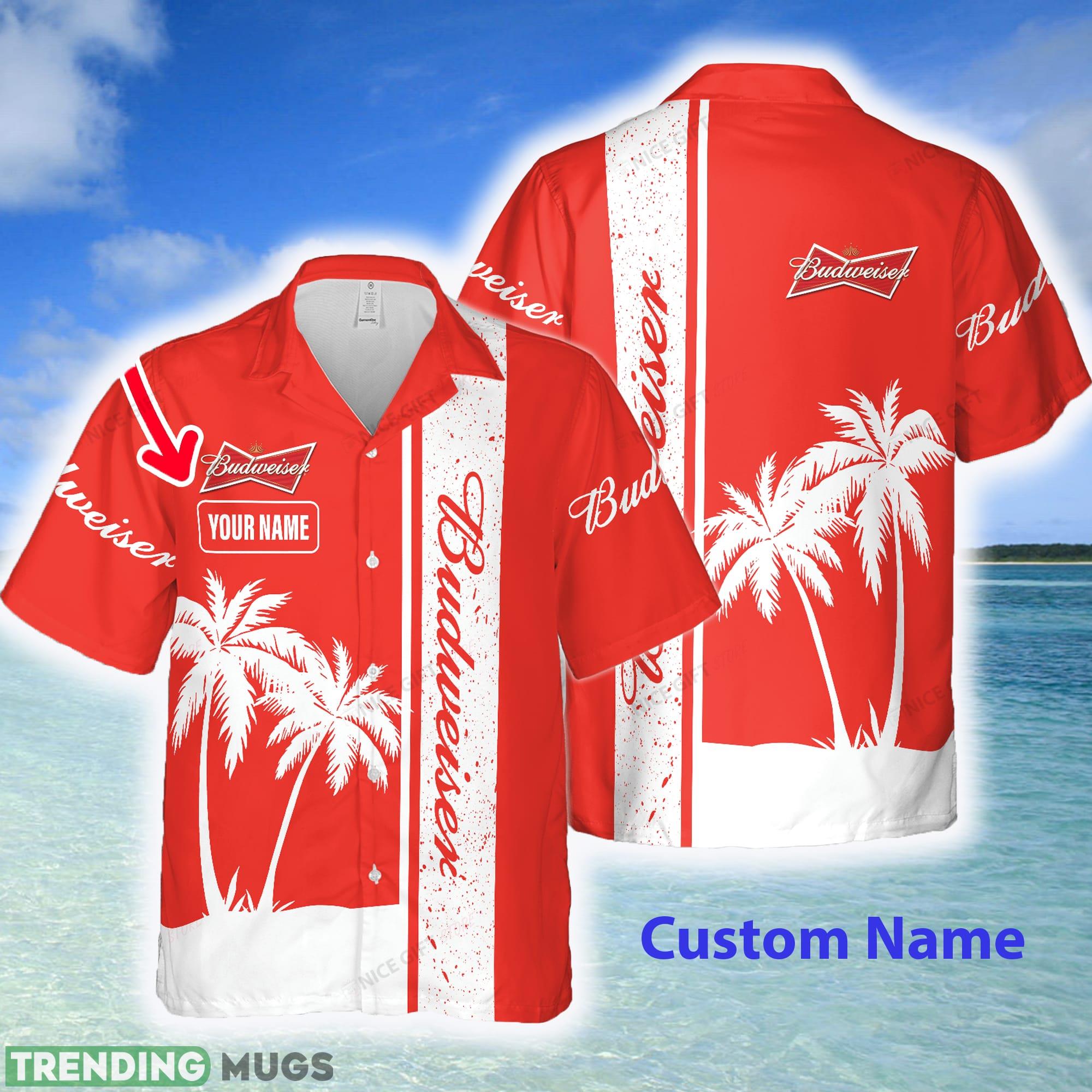 Budweiser Luau Custom Name Hawaiian Shirt For Men And Women Gift Beach - Budweiser Luau Custom Name Hawaiian Shirt For Men And Women Gift Beach Budweiser Luau Custom Name Hawaiian Shirt For Men And Women Gift Beach - Budweiser Luau Custom Name Hawaiian Shirt For Men And Women Gift Beach