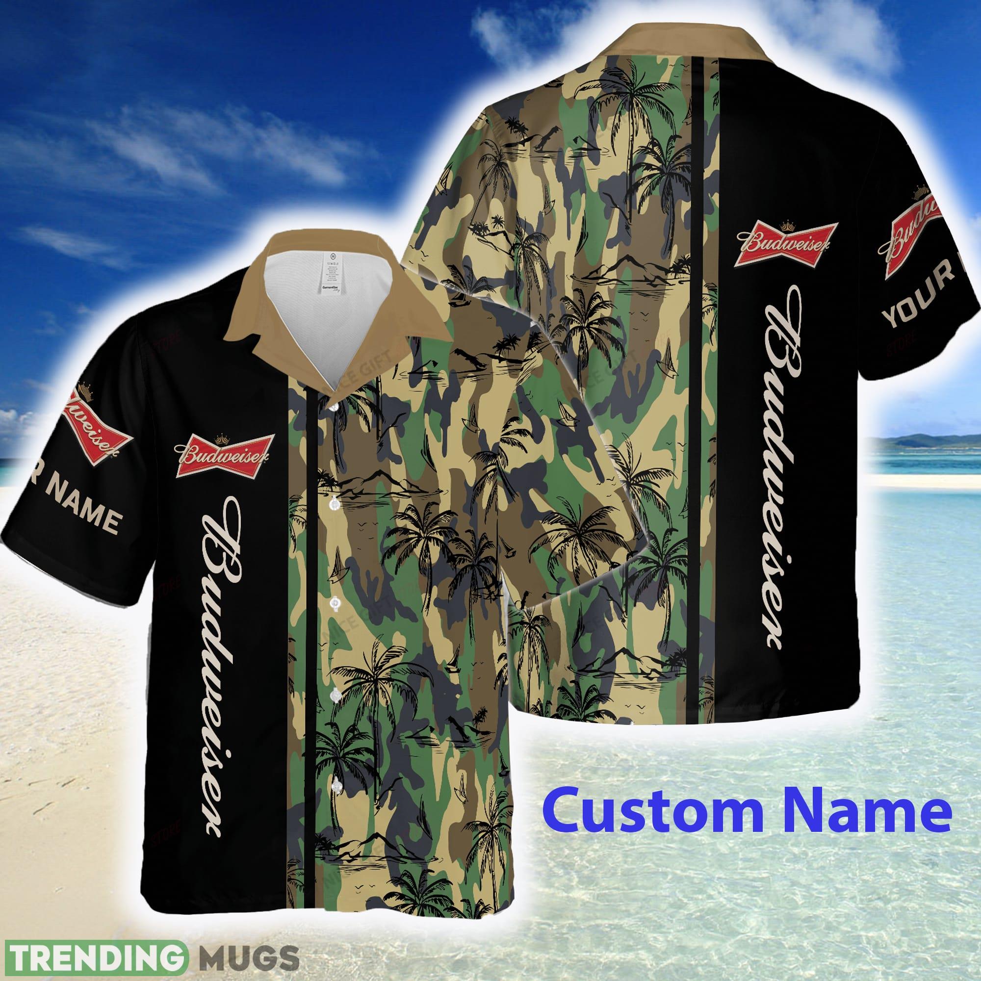 Budweiser Tropical Custom Name Hawaiian Shirt For Men And Women Gift Beach - Budweiser Tropical Custom Name Hawaiian Shirt For Men And Women Gift Beach Budweiser Tropical Custom Name Hawaiian Shirt For Men And Women Gift Beach - Budweiser Tropical Custom Name Hawaiian Shirt For Men And Women Gift Beach