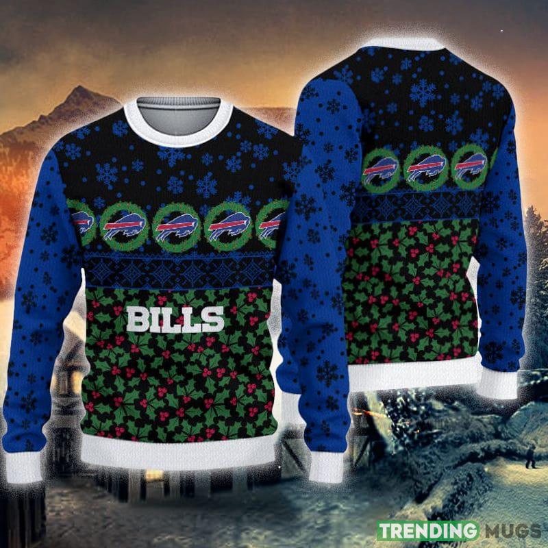 Buffalo Bills Christmas Pattern Ugly Christmas Sweater Woolen AOP Gift For Fans - Buffalo Bills Christmas Pattern Ugly Christmas Sweater Woolen AOP Gift For Fans Buffalo Bills Christmas Pattern Ugly Christmas Sweater Woolen AOP Gift For Fans - Buffalo Bills Christmas Pattern Ugly Christmas Sweater Woolen AOP Gift For Fans