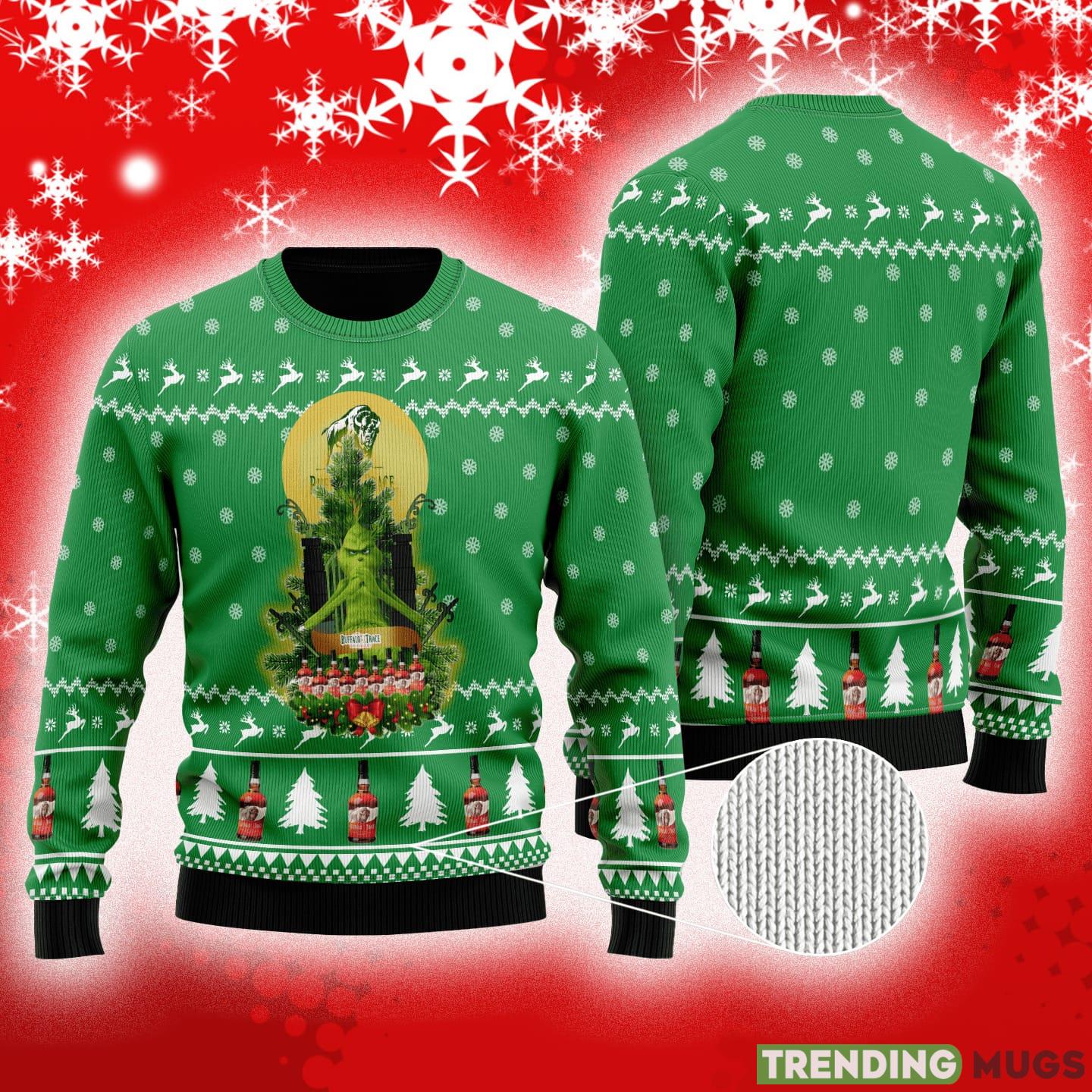 Buffalo Trace Grinch Snow Ugly Christmas Sweater For Men And Women Gift - Buffalo Trace Grinch Snow Ugly Christmas Sweater For Men And Women Gift Buffalo Trace Grinch Snow Ugly Christmas Sweater For Men And Women Gift - Buffalo Trace Grinch Snow Ugly Christmas Sweater For Men And Women Gift