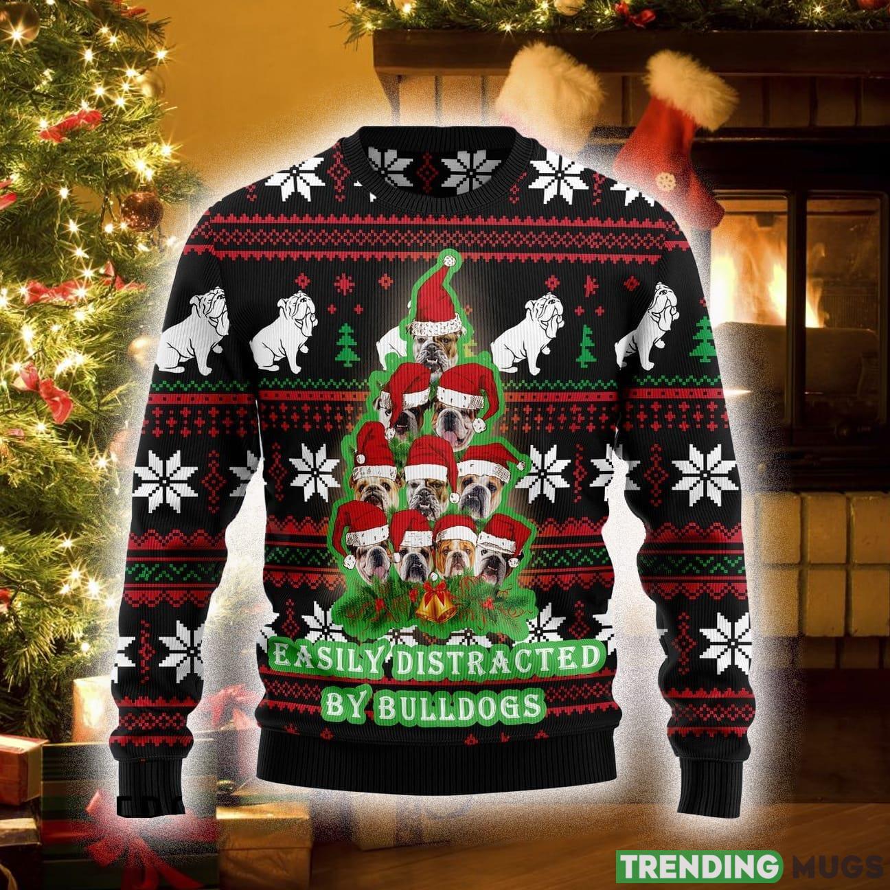 Bulldogs Tree Christmas Sweater For Men And Women Gift Sweater Beer 3D Sweater Bulldogs Tree Christmas Sweater For Men And Women Gift Sweater Beer 3D Sweater