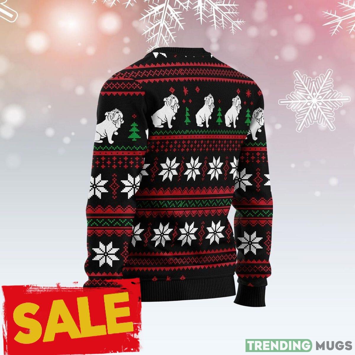 Bulldogs Tree Christmas Sweater For Men And Women Gift Sweater Beer 3D Sweater Bulldogs Tree Christmas Sweater For Men And Women Gift Sweater Beer 3D Sweater