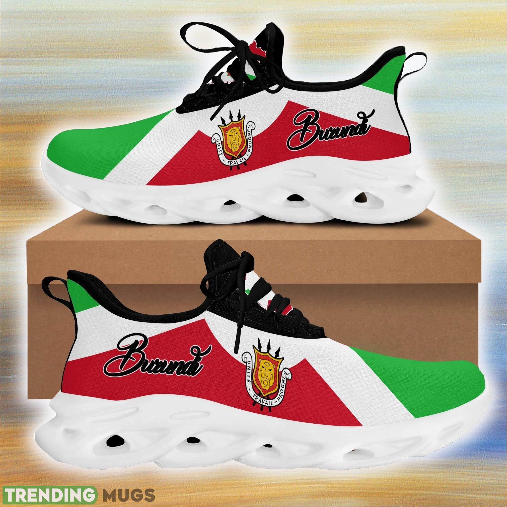 Burundi Max Soul Shoes Unisex Sneakers For Men And Women Gift Max Soul Burundi Max Soul Shoes Unisex Sneakers For Men And Women Gift Max Soul
