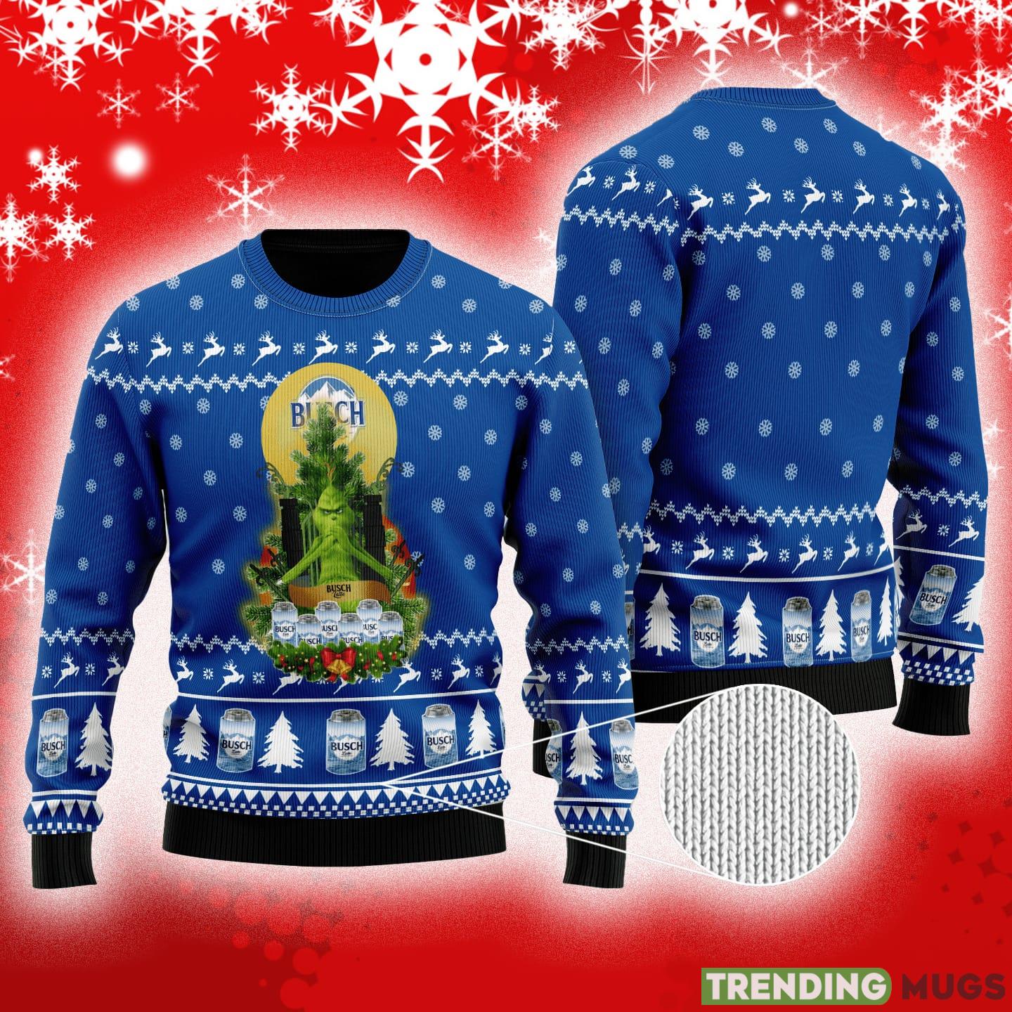 Busch Latte Grinch Snow Ugly Christmas Sweater For Men And Women Gift - Busch Latte Grinch Snow Ugly Christmas Sweater For Men And Women Gift Busch Latte Grinch Snow Ugly Christmas Sweater For Men And Women Gift - Busch Latte Grinch Snow Ugly Christmas Sweater For Men And Women Gift