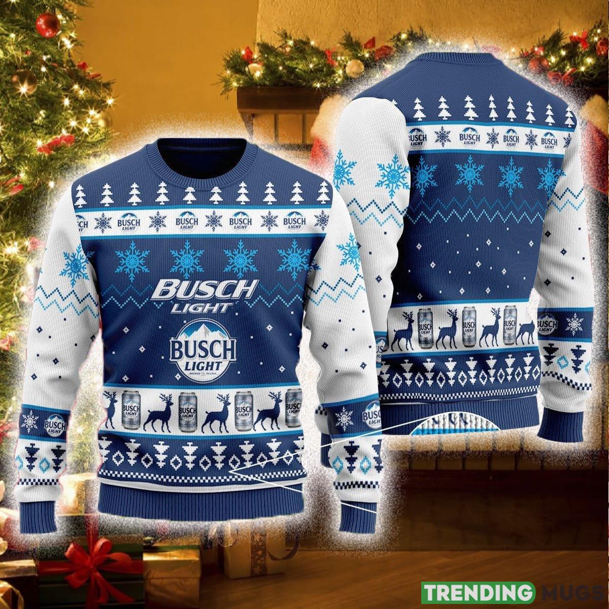 Busch Light Design 3 Ugly Christmas Sweater For Men And Women - Busch Light Design 3 Ugly Christmas Sweater For Men And Women Busch Light Design 3 Ugly Christmas Sweater For Men And Women - Busch Light Design 3 Ugly Christmas Sweater For Men And Women