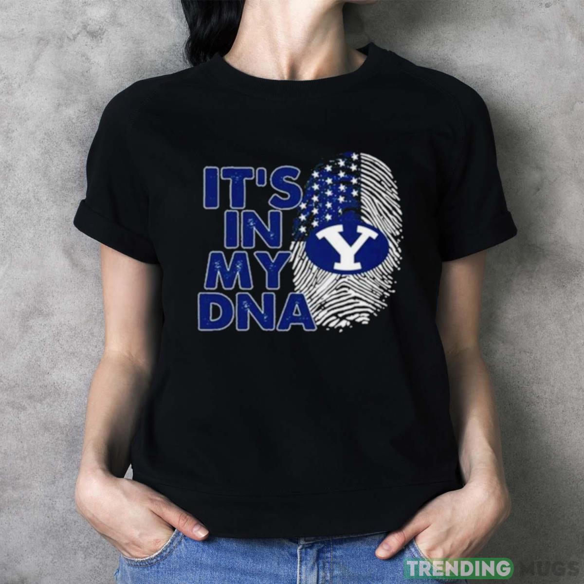 BYU Cougars Football 2023 It’s In My DNA shirt Dark Shirt BYU Cougars Football 2023 It’s In My DNA shirt Dark Shirt