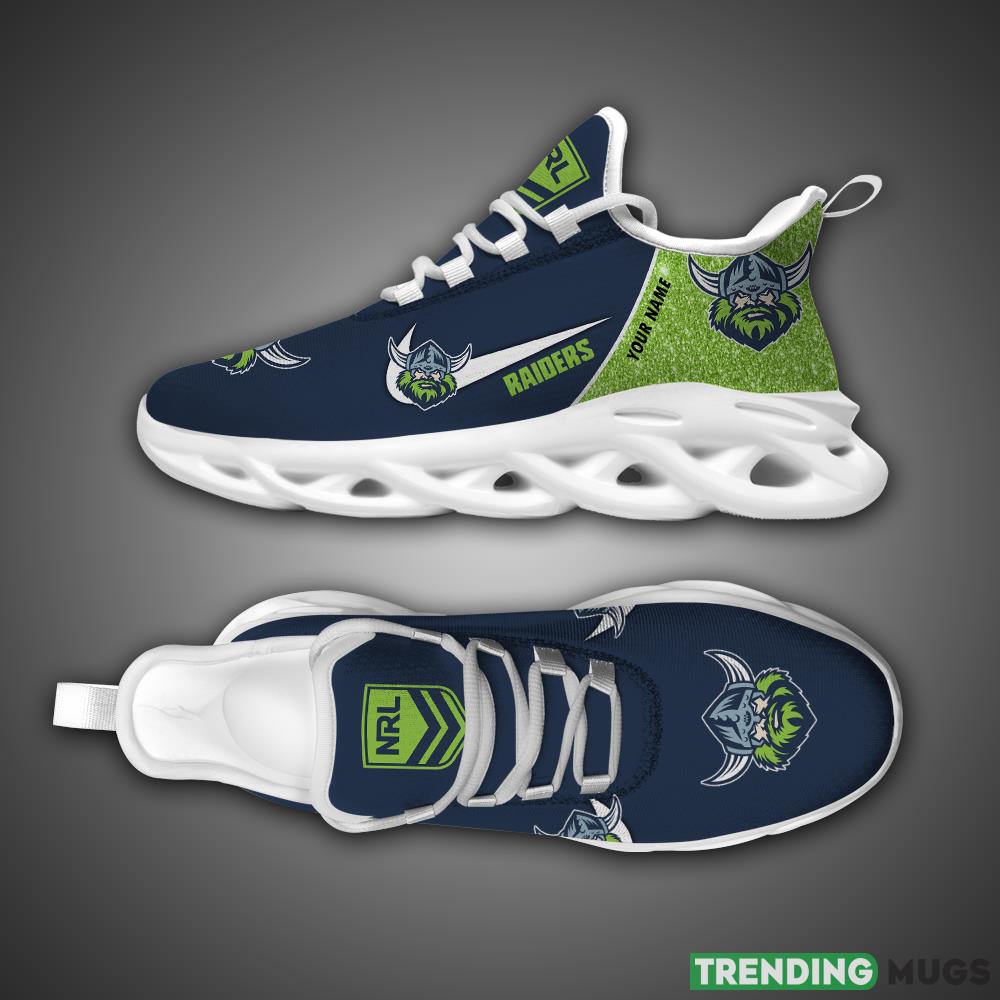 Canberra Raiders NRL Glitter Max Soul Shoes Custom Name Running Sneakers For Fans Gift Max Soul Canberra Raiders NRL Glitter Max Soul Shoes Custom Name Running Sneakers For Fans Gift Max Soul