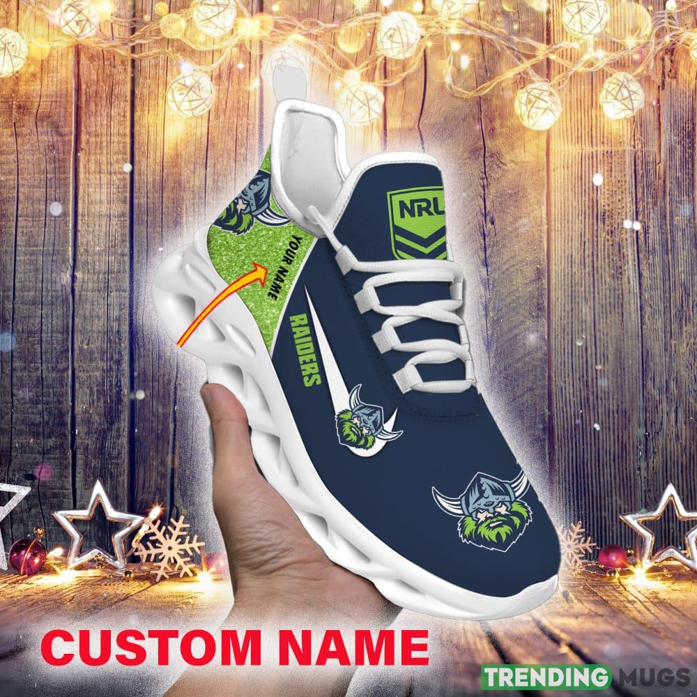 Canberra Raiders NRL Glitter Max Soul Shoes Custom Name Running Sneakers For Fans Gift - Canberra Raiders-NRL Glitter Personalized Max Soul Shoes_1 Canberra Raiders NRL Glitter Max Soul Shoes Custom Name Running Sneakers For Fans Gift - Canberra Raiders-NRL Glitter Personalized Max Soul Shoes_1