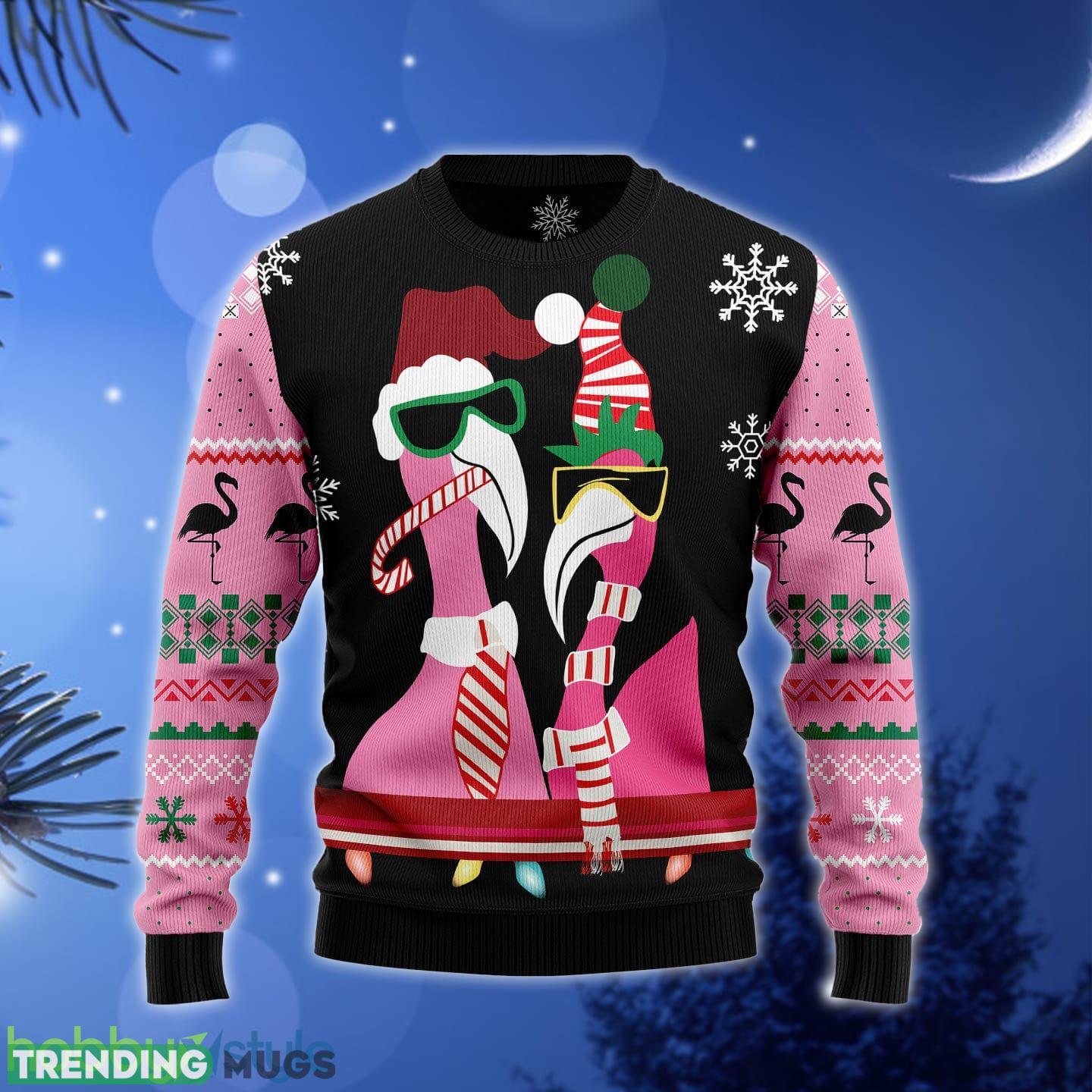 Candy Cane Flamingo Ugly Christmas Sweater Gift Men Women - Candy Cane Flamingo G5127 unisex womens & mens, couples matching, friends, flamingo lover, funny family ugly christmas holiday sweater gifts (plus size available)_1 Candy Cane Flamingo Ugly Christmas Sweater Gift Men Women - Candy Cane Flamingo G5127 unisex womens & mens, couples matching, friends, flamingo lover, funny family ugly christmas holiday sweater gifts (plus size available)_1