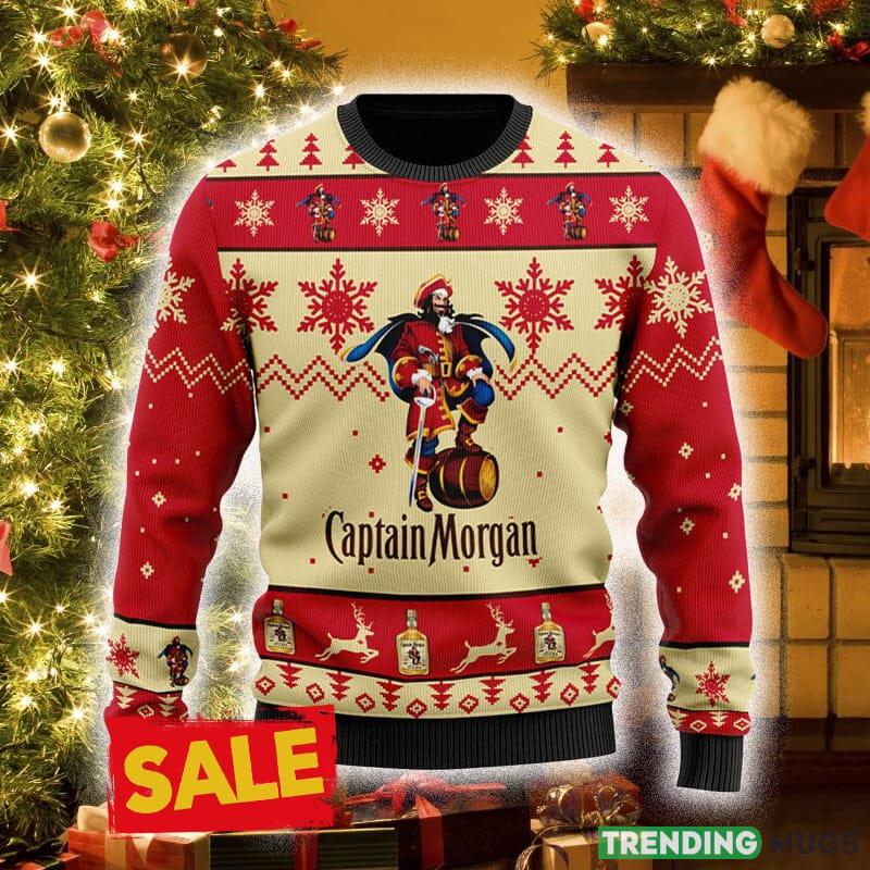 Captain Morgan Christmas Sweater For Men And Women Gift Sweater Beer 3D Sweater Captain Morgan Christmas Sweater For Men And Women Gift Sweater Beer 3D Sweater