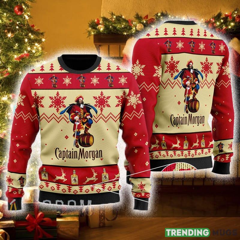 Captain Morgan Christmas Sweater For Men And Women Gift Sweater Beer - Captain Morgan Christmas Sweater_2 Captain Morgan Christmas Sweater For Men And Women Gift Sweater Beer - Captain Morgan Christmas Sweater_2