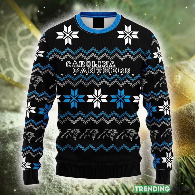 Carolina Panthers NFL Limited Ugly Sweater Sweatshirt Family Gift Christmas - NFL Carolina Panthers All Over Print Christmas Ugly Sweater Sweatshirt_1 Carolina Panthers NFL Limited Ugly Sweater Sweatshirt Family Gift Christmas - NFL Carolina Panthers All Over Print Christmas Ugly Sweater Sweatshirt_1
