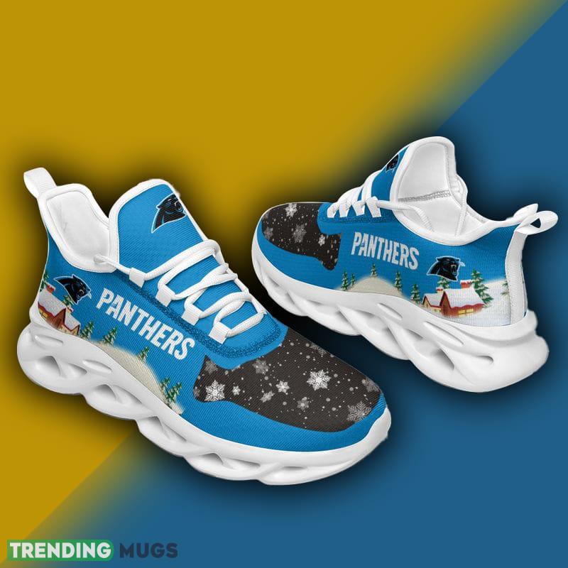 Carolina Panthers X max Pattern Print Max Soul Shoes Athletic Christmas Sneakers Max Soul Carolina Panthers X max Pattern Print Max Soul Shoes Athletic Christmas Sneakers Max Soul
