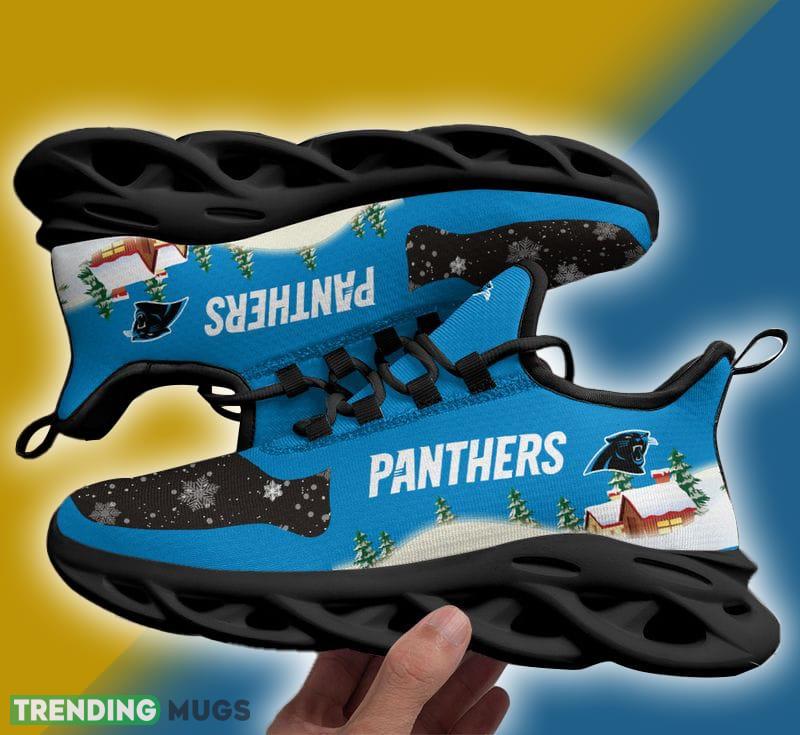 Carolina Panthers X max Pattern Print Max Soul Shoes Athletic Christmas Sneakers Max Soul Carolina Panthers X max Pattern Print Max Soul Shoes Athletic Christmas Sneakers Max Soul