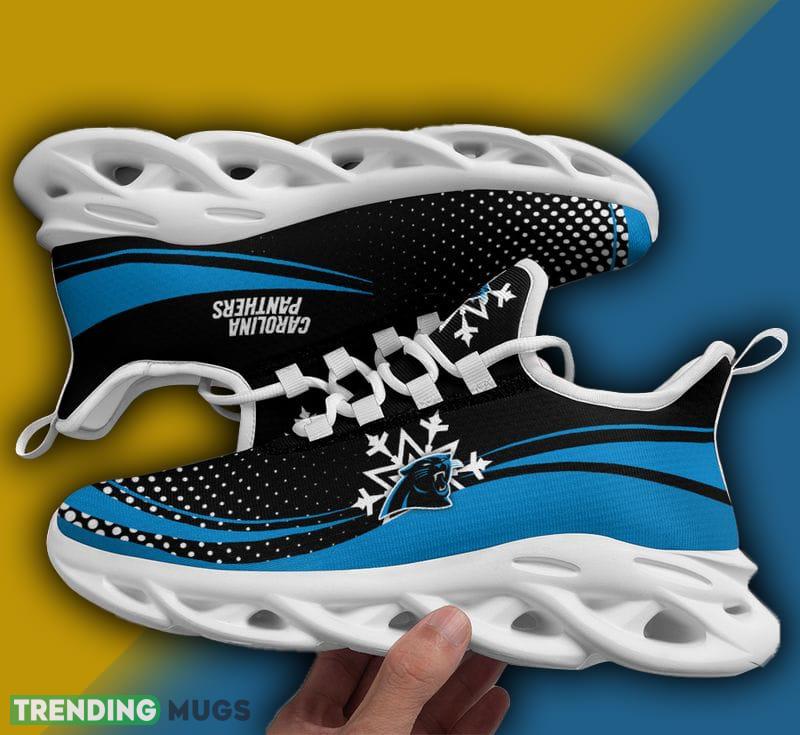 Carolina Panthers Xmas Pattern Max Soul Shoes Contemporary Christmas Sneakers Max Soul Carolina Panthers Xmas Pattern Max Soul Shoes Contemporary Christmas Sneakers Max Soul