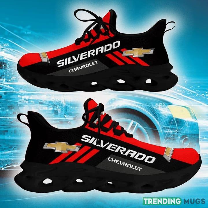 Chevrolet Silverado Car Loves Fans Gift Max Soul Shoes Comfort For Men And Women Chunky Sneakers Red Max Soul Chevrolet Silverado Car Loves Fans Gift Max Soul Shoes Comfort For Men And Women Chunky Sneakers Red Max Soul