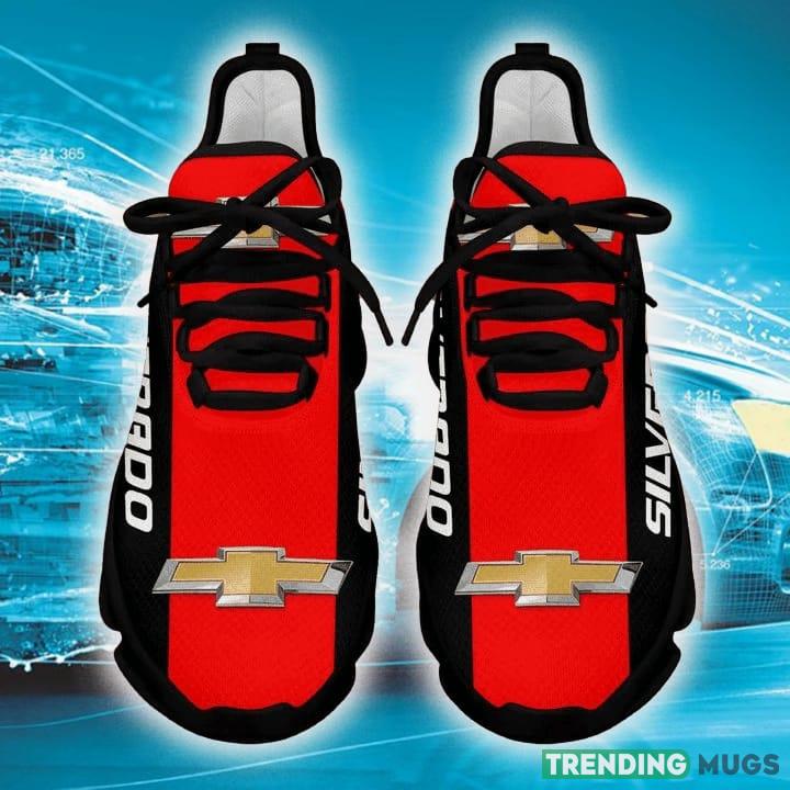 Chevrolet Silverado Car Loves Fans Gift Max Soul Shoes Comfort For Men And Women Chunky Sneakers Red Max Soul Chevrolet Silverado Car Loves Fans Gift Max Soul Shoes Comfort For Men And Women Chunky Sneakers Red Max Soul