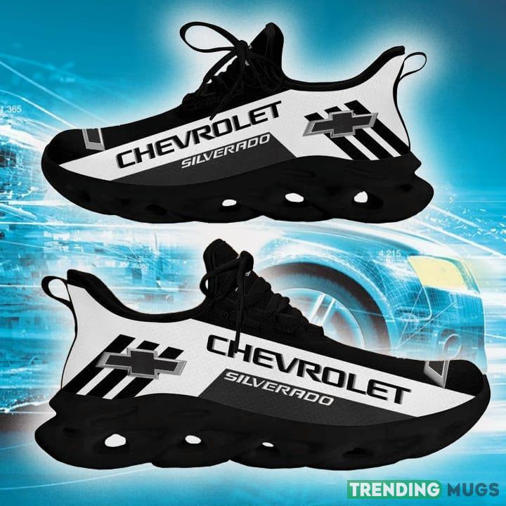 Chevrolet Silverado Fashion Sports Sneaker Fans Car Gift For Men And Women Max Soul Shoes Black Max Soul Chevrolet Silverado Fashion Sports Sneaker Fans Car Gift For Men And Women Max Soul Shoes Black Max Soul
