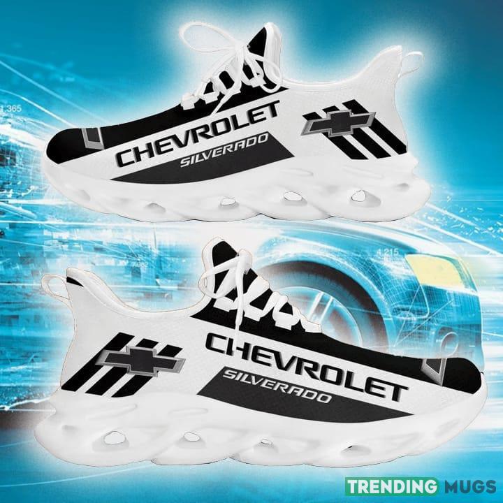Chevrolet Silverado Fashion Sports Sneaker Fans Car Gift For Men And Women Max Soul Shoes Black - Chevrolet Silverado -Running Shoes Max Soul Shoes Sneakers Photo 1 Chevrolet Silverado Fashion Sports Sneaker Fans Car Gift For Men And Women Max Soul Shoes Black - Chevrolet Silverado -Running Shoes Max Soul Shoes Sneakers Photo 1