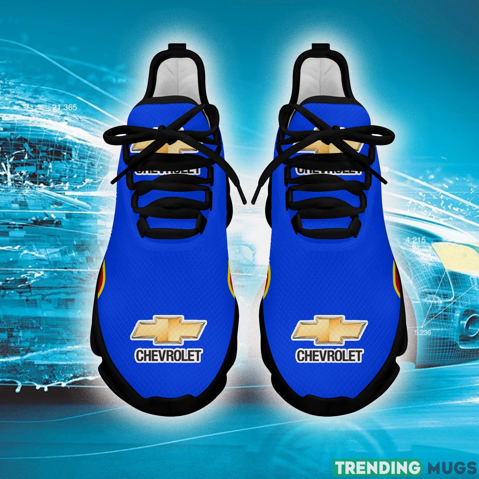 Chevrolet Silverado Running Shoes Iconography Love Car Max Soul Sneakers Fans Gift For Men And Women Blue Max Soul Chevrolet Silverado Running Shoes Iconography Love Car Max Soul Sneakers Fans Gift For Men And Women Blue Max Soul