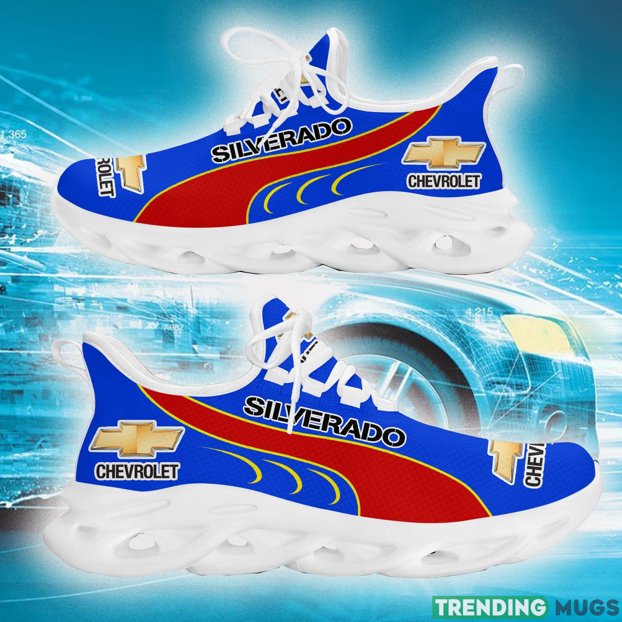 Chevrolet Silverado Running Shoes Iconography Love Car Max Soul Sneakers Fans Gift For Men And Women Blue - Chevrolet Silverado – Running Shoes Max Soul Shoes Sneakerslue) Photo 1 Chevrolet Silverado Running Shoes Iconography Love Car Max Soul Sneakers Fans Gift For Men And Women Blue - Chevrolet Silverado – Running Shoes Max Soul Shoes Sneakerslue) Photo 1