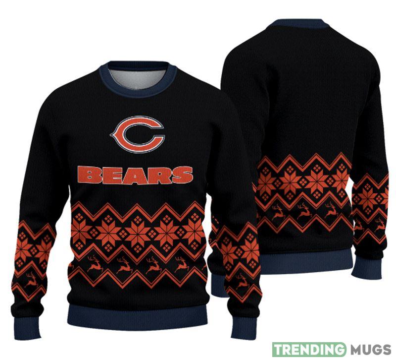 Chicago Bears Christmas Pattern Knitted Sweater Gift For Men And Women - Chicago Bears Christmas Pattern Knitted Sweater Gift For Men And Women Chicago Bears Christmas Pattern Knitted Sweater Gift For Men And Women - Chicago Bears Christmas Pattern Knitted Sweater Gift For Men And Women