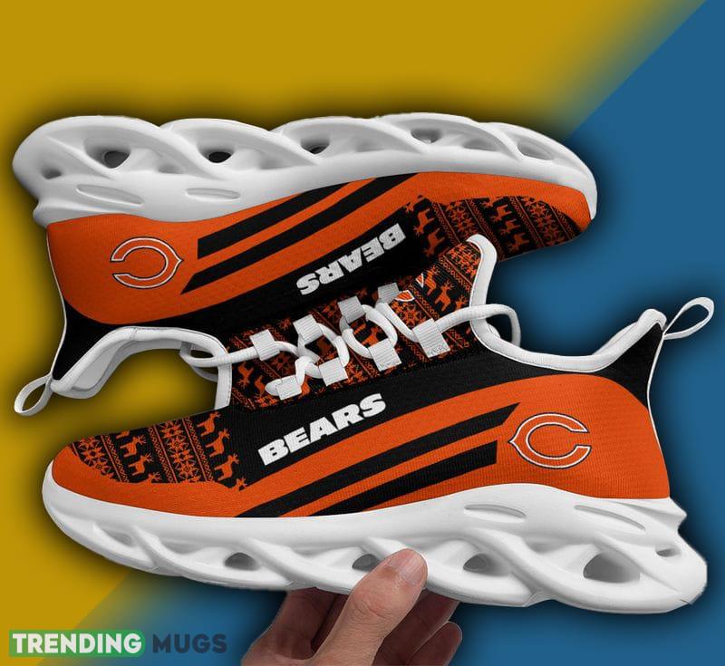 Chicago Bears Christmas Pattern Max Soul Shoes Comfort Christmas Sneakers - Chicago Bears Christmas Pattern Max Soul Shoes Christmas Sneakers Photo 1 Chicago Bears Christmas Pattern Max Soul Shoes Comfort Christmas Sneakers - Chicago Bears Christmas Pattern Max Soul Shoes Christmas Sneakers Photo 1