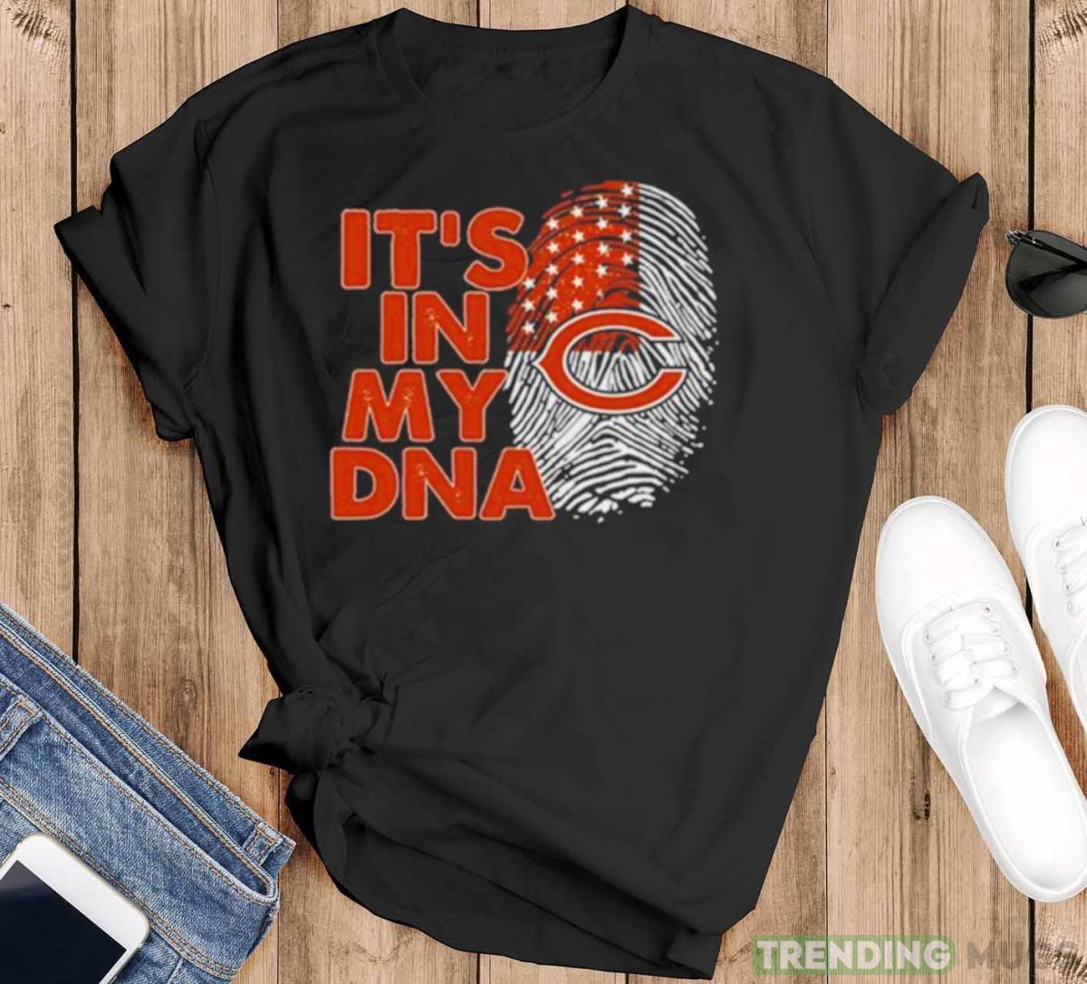 Chicago Bears Football 2023 It’s In My DNA shirt - Black T-Shirt Chicago Bears Football 2023 It’s In My DNA shirt - Black T-Shirt