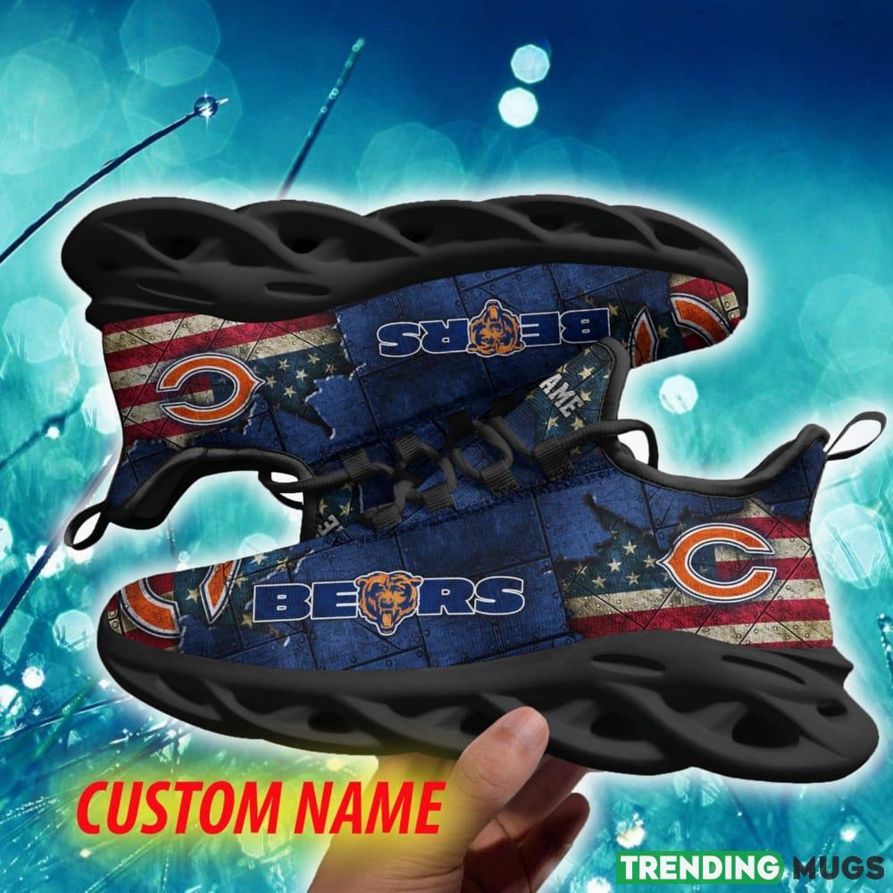 Chicago Bears Streetwear Custom Name Chunky Sneaker AOP Gift Fans Max Soul Shoes Max Soul Chicago Bears Streetwear Custom Name Chunky Sneaker AOP Gift Fans Max Soul Shoes Max Soul