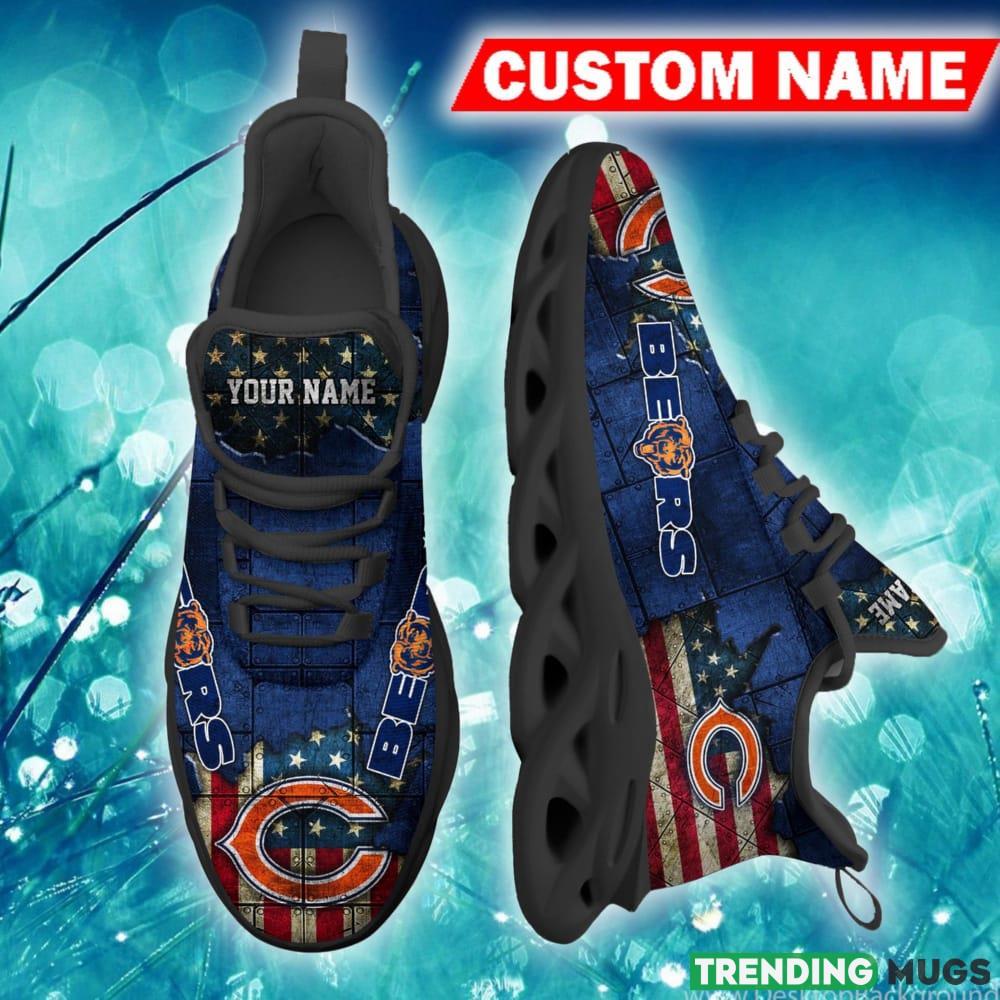 Chicago Bears Streetwear Custom Name Chunky Sneaker AOP Gift Fans Max Soul Shoes Max Soul Chicago Bears Streetwear Custom Name Chunky Sneaker AOP Gift Fans Max Soul Shoes Max Soul