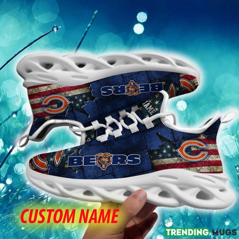 Chicago Bears Streetwear Custom Name Chunky Sneaker AOP Gift Fans Max Soul Shoes Max Soul Chicago Bears Streetwear Custom Name Chunky Sneaker AOP Gift Fans Max Soul Shoes Max Soul