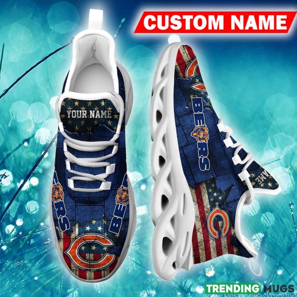 Chicago Bears Streetwear Custom Name Chunky Sneaker AOP Gift Fans Max Soul Shoes Max Soul Chicago Bears Streetwear Custom Name Chunky Sneaker AOP Gift Fans Max Soul Shoes Max Soul