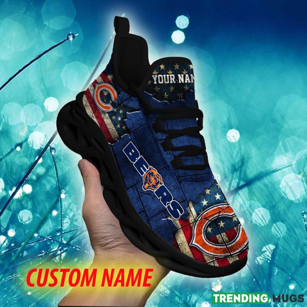 Chicago Bears Streetwear Custom Name Chunky Sneaker AOP Gift Fans Max Soul Shoes Max Soul Chicago Bears Streetwear Custom Name Chunky Sneaker AOP Gift Fans Max Soul Shoes Max Soul
