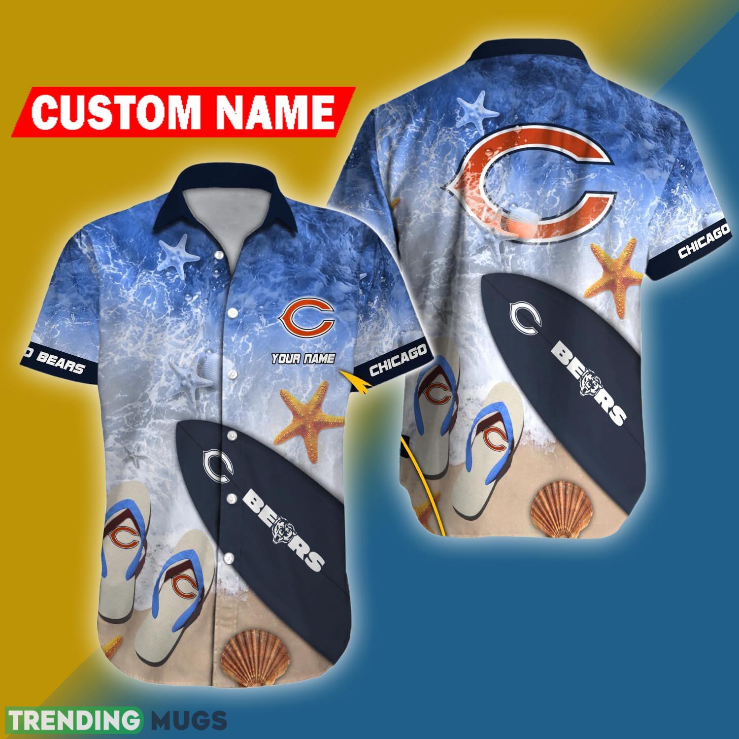 Chicago Bears Surfboard Pattern Custom Name Hawaiian Shirt - Chicago Bears Surfboard Pattern Custom Name Hawaiian Shirt Chicago Bears Surfboard Pattern Custom Name Hawaiian Shirt - Chicago Bears Surfboard Pattern Custom Name Hawaiian Shirt