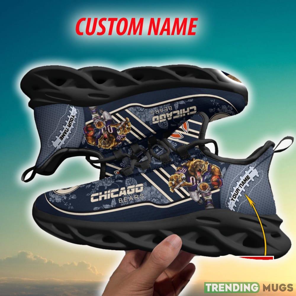Chicago Bears Trendy Custom Name Chunky Sneaker AOP Gift Fans Max Soul Shoes - Chicago Bears Max Soul Sneaker NFL photo 4 Chicago Bears Trendy Custom Name Chunky Sneaker AOP Gift Fans Max Soul Shoes - Chicago Bears Max Soul Sneaker NFL photo 4