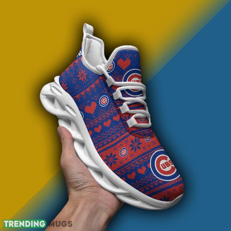 Chicago Cubs X max Patterns Max Soul Shoes Sign Christmas Sneakers Max Soul Chicago Cubs X max Patterns Max Soul Shoes Sign Christmas Sneakers Max Soul