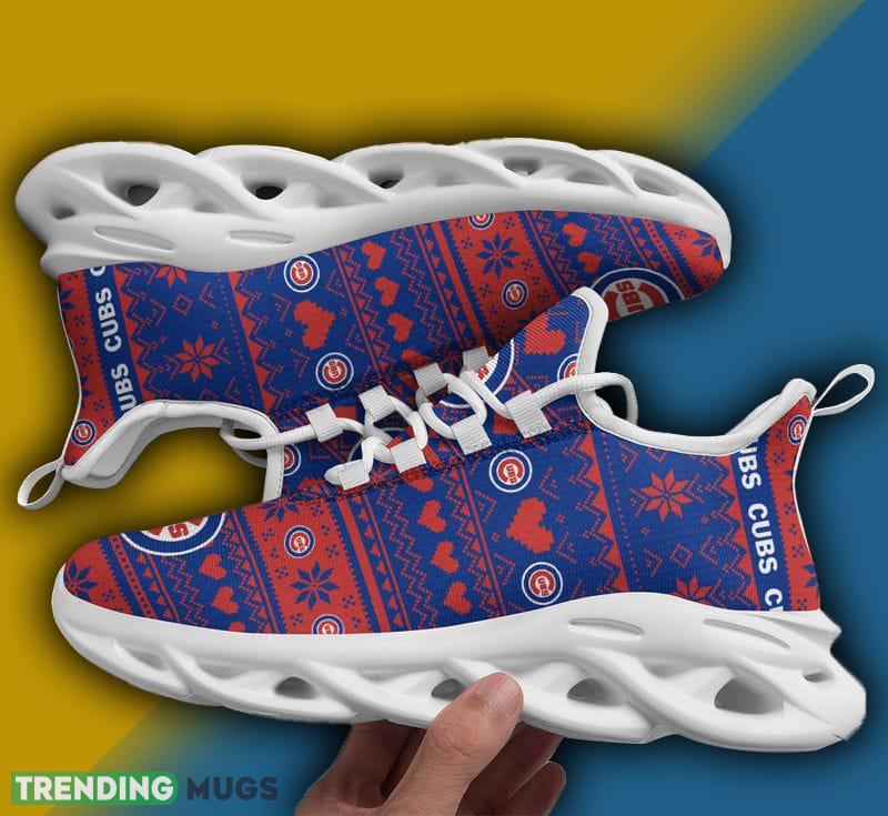 Chicago Cubs X-max Patterns Max Soul Shoes Sign Christmas Sneakers - Chicago Cubs X-max Patterns Max Soul Shoes Christmas Sneakers Photo 1 Chicago Cubs X-max Patterns Max Soul Shoes Sign Christmas Sneakers - Chicago Cubs X-max Patterns Max Soul Shoes Christmas Sneakers Photo 1