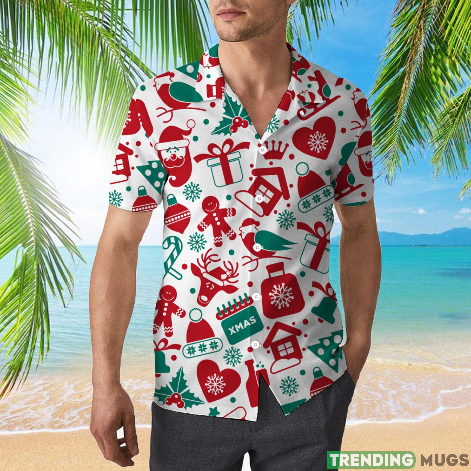Christmas Pattern Unisex 3D Hawaiian Shirt Collection Gift For Men And Women Holiday Hawaiian Shirt Christmas Pattern Unisex 3D Hawaiian Shirt Collection Gift For Men And Women Holiday Hawaiian Shirt