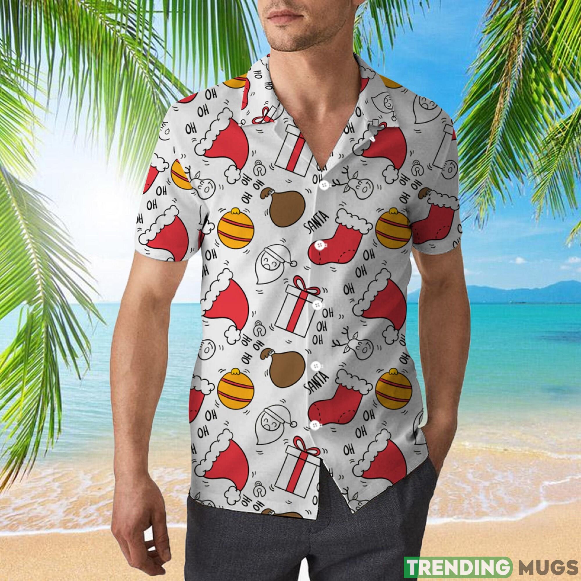 Christmas Pattern Unisex 3D Hawaiian Shirt New Gift For Men And Women Holiday Hawaiian Shirt Christmas Pattern Unisex 3D Hawaiian Shirt New Gift For Men And Women Holiday Hawaiian Shirt