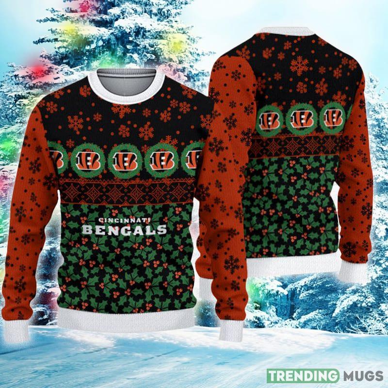 Cincinnati Bengals Ugly Christmas Xmas Sweater Ribbed Gift Mens Women - Cincinnati Bengals Ugly Christmas Xmas Sweater Ribbed Gift Mens Women Cincinnati Bengals Ugly Christmas Xmas Sweater Ribbed Gift Mens Women - Cincinnati Bengals Ugly Christmas Xmas Sweater Ribbed Gift Mens Women
