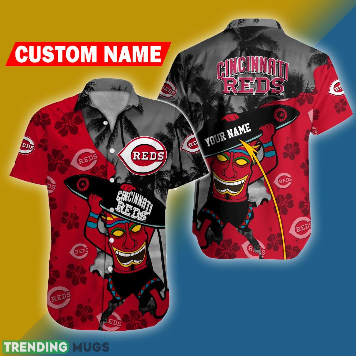 Cincinnati Reds Surfboard Pattern Custom Name Hawaiian Shirt - Cincinnati Reds Surfboard Pattern Custom Name Hawaiian Shirt Cincinnati Reds Surfboard Pattern Custom Name Hawaiian Shirt - Cincinnati Reds Surfboard Pattern Custom Name Hawaiian Shirt