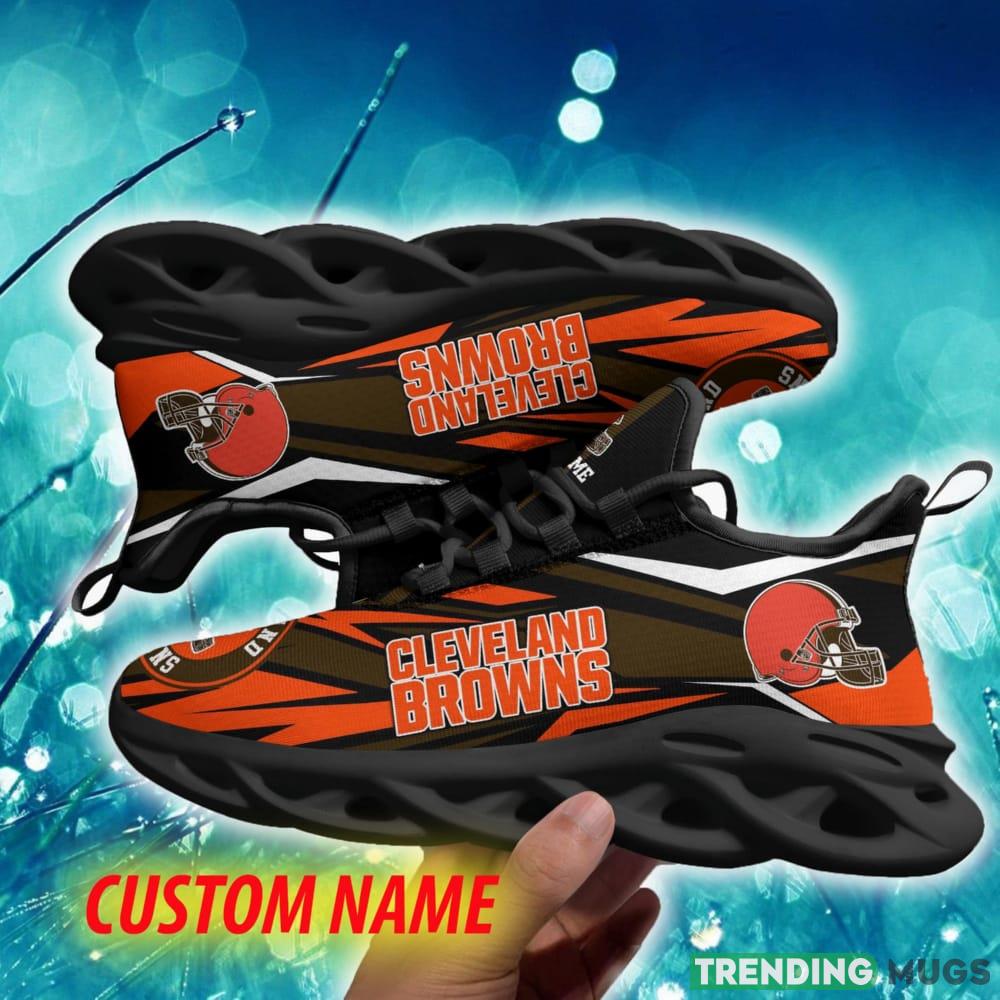 Cleveland Browns Badge Custom Name Chunky Sneaker AOP Gift Fans Max Soul Shoes Max Soul Cleveland Browns Badge Custom Name Chunky Sneaker AOP Gift Fans Max Soul Shoes Max Soul