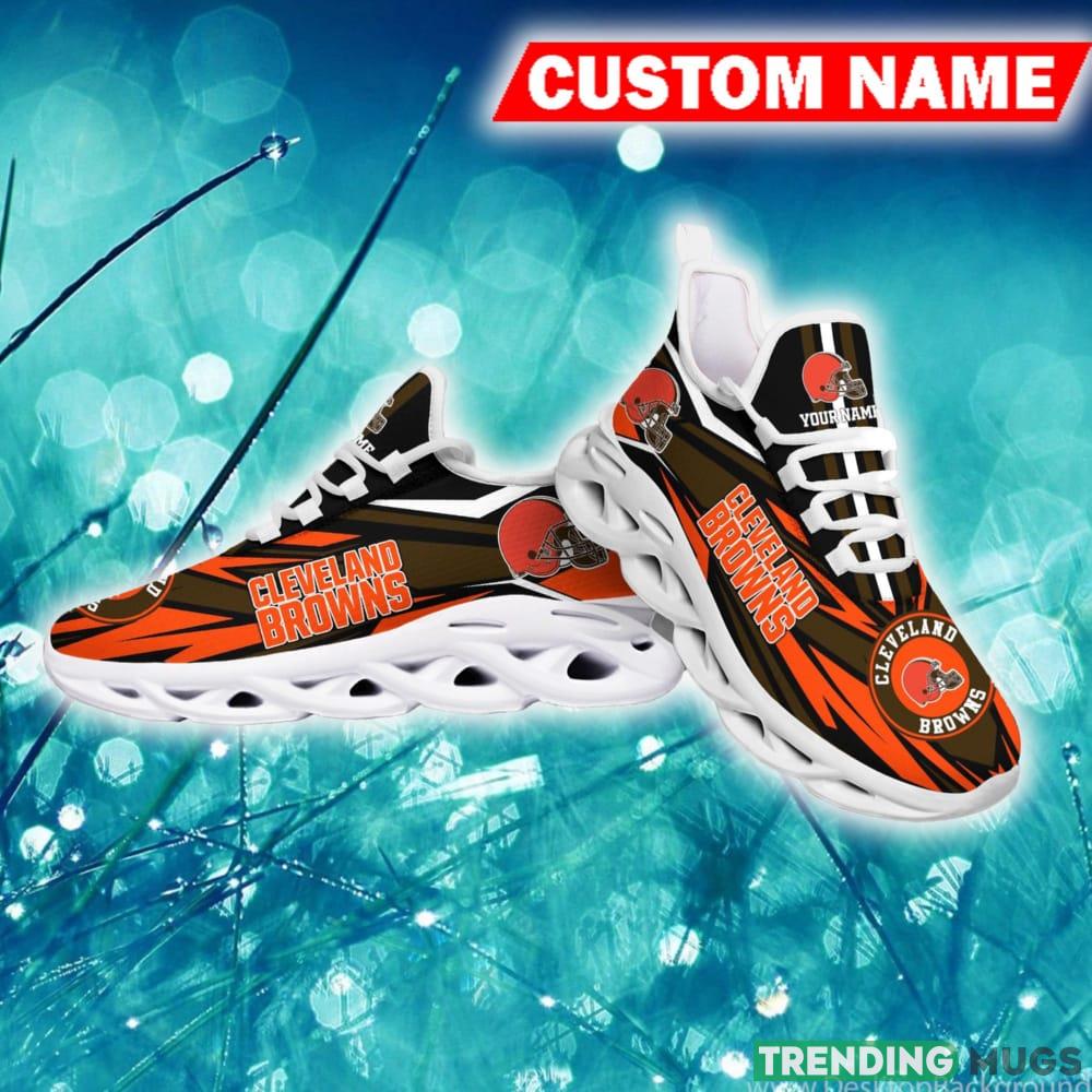 Cleveland Browns Badge Custom Name Chunky Sneaker AOP Gift Fans Max Soul Shoes Max Soul Cleveland Browns Badge Custom Name Chunky Sneaker AOP Gift Fans Max Soul Shoes Max Soul