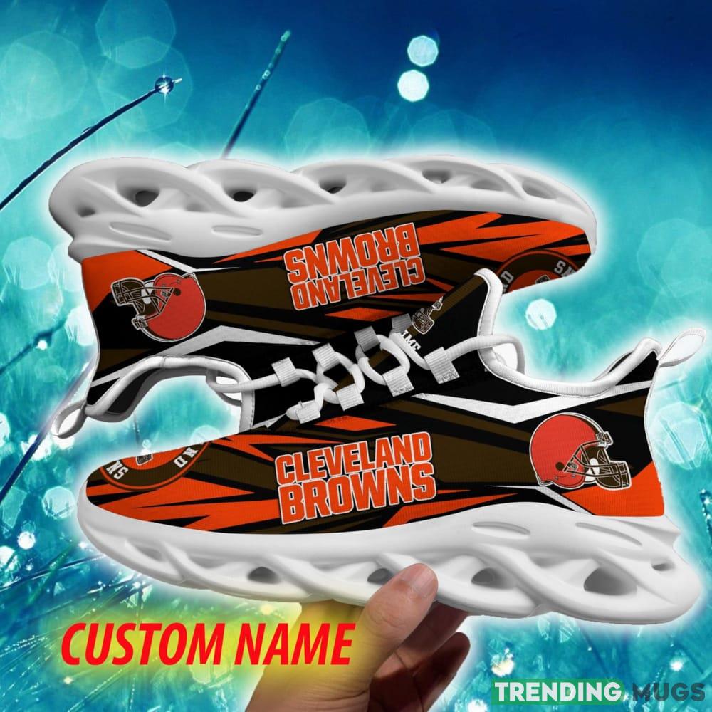 Cleveland Browns Badge Custom Name Chunky Sneaker AOP Gift Fans Max Soul Shoes Max Soul Cleveland Browns Badge Custom Name Chunky Sneaker AOP Gift Fans Max Soul Shoes Max Soul