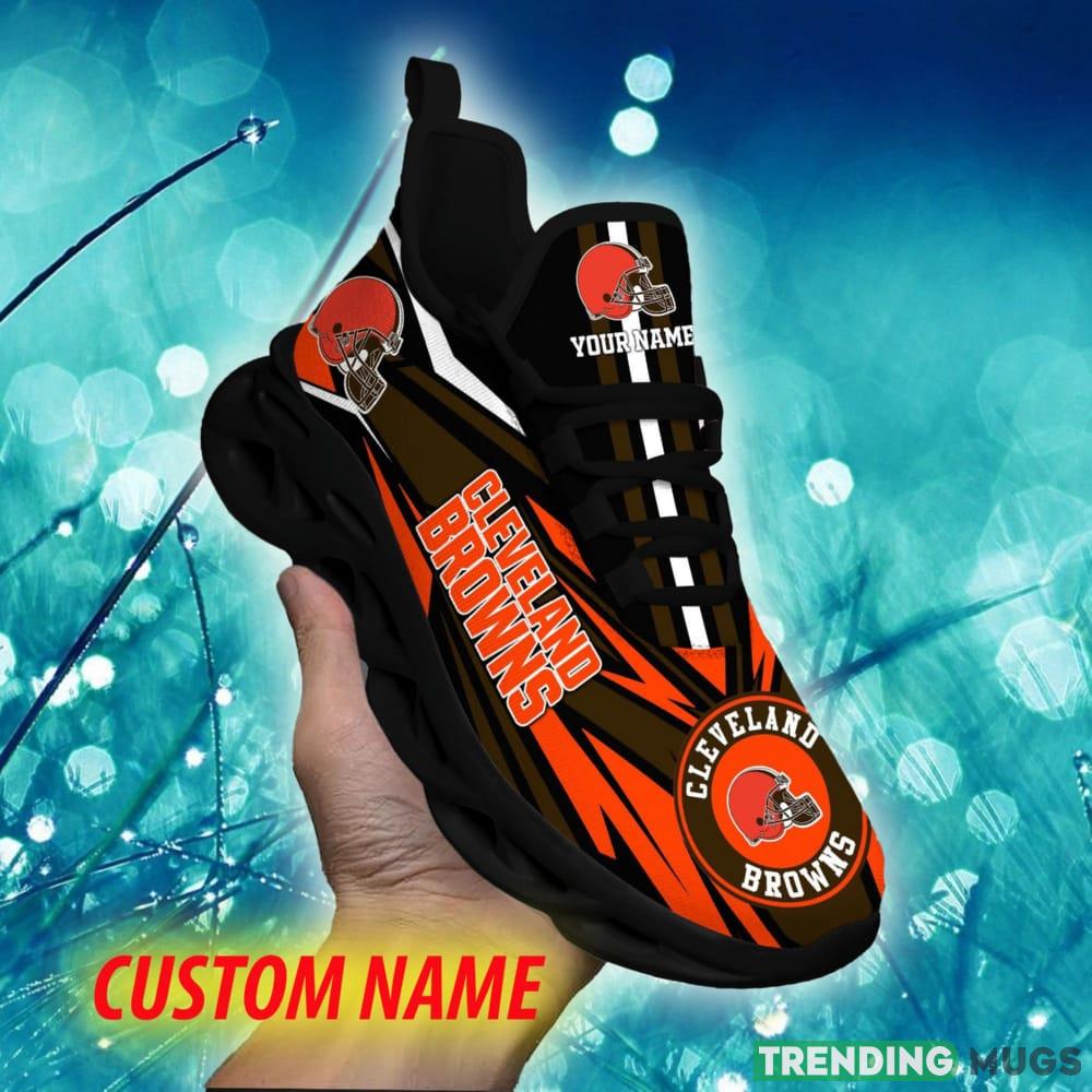 Cleveland Browns Badge Custom Name Chunky Sneaker AOP Gift Fans Max Soul Shoes Max Soul Cleveland Browns Badge Custom Name Chunky Sneaker AOP Gift Fans Max Soul Shoes Max Soul