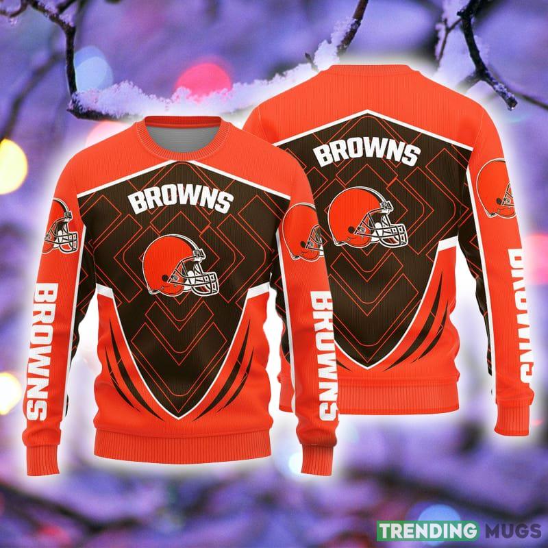 Cleveland Browns Knitted Ugly Christmas Sweater AOP Gift For Men And Women - Cleveland Browns Knitted Ugly Christmas Sweater AOP Gift For Men And Women Cleveland Browns Knitted Ugly Christmas Sweater AOP Gift For Men And Women - Cleveland Browns Knitted Ugly Christmas Sweater AOP Gift For Men And Women