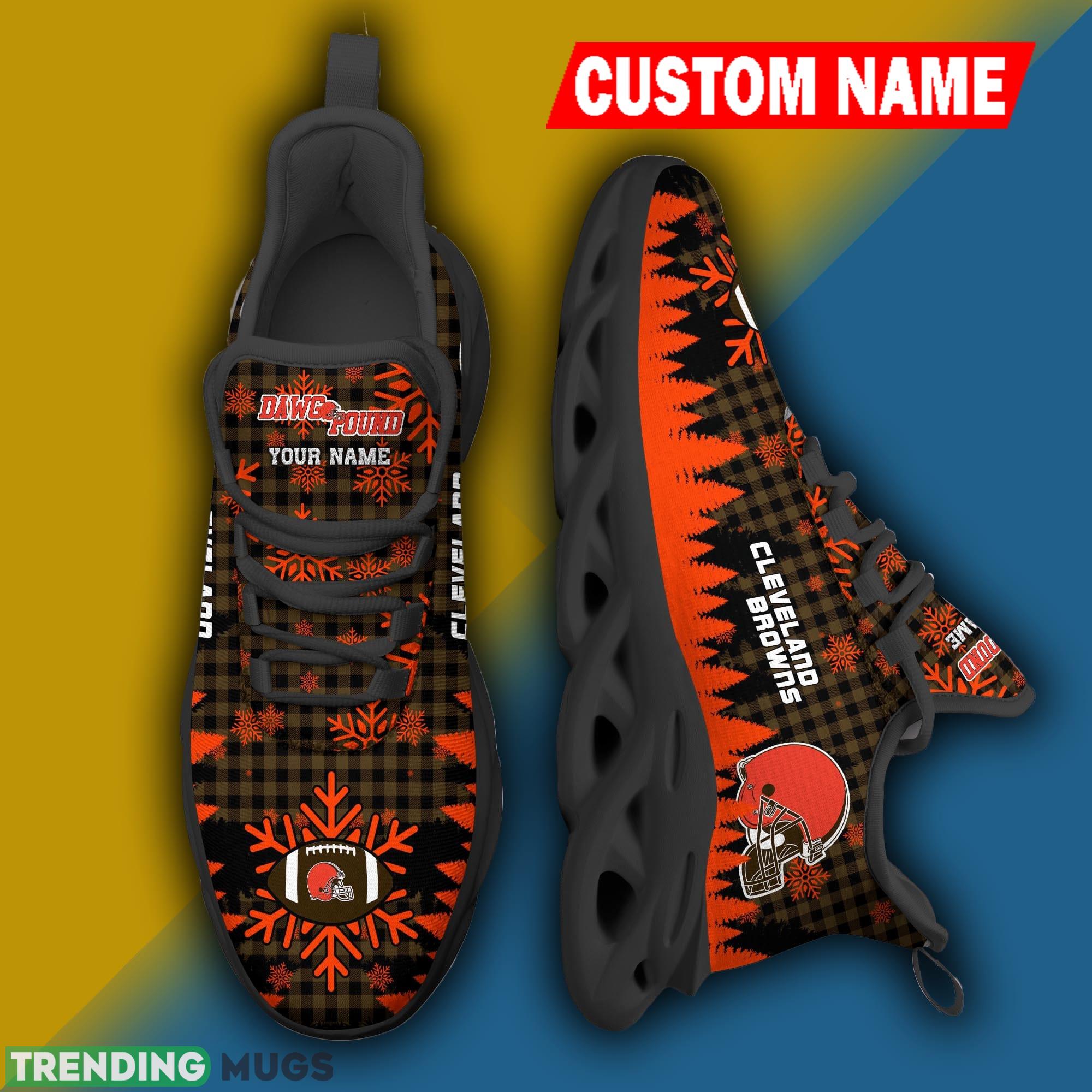 Cleveland Browns NFL Christmas Sneakers Showcase Personalized Max Soul Shoes - Cleveland Browns NFL Christmas Sneakers Personalized Max Soul Shoes Photo 3 Cleveland Browns NFL Christmas Sneakers Showcase Personalized Max Soul Shoes - Cleveland Browns NFL Christmas Sneakers Personalized Max Soul Shoes Photo 3