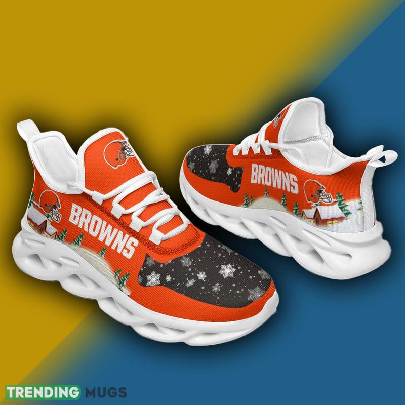 Cleveland Browns X max Pattern Print Max Soul Shoes Iconography Christmas Sneakers Max Soul Cleveland Browns X max Pattern Print Max Soul Shoes Iconography Christmas Sneakers Max Soul