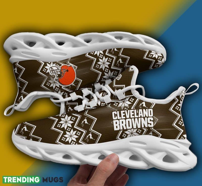 Cleveland Browns Xmas Pattern Max Soul Shoes Emblematic Christmas Sneakers Max Soul Cleveland Browns Xmas Pattern Max Soul Shoes Emblematic Christmas Sneakers Max Soul